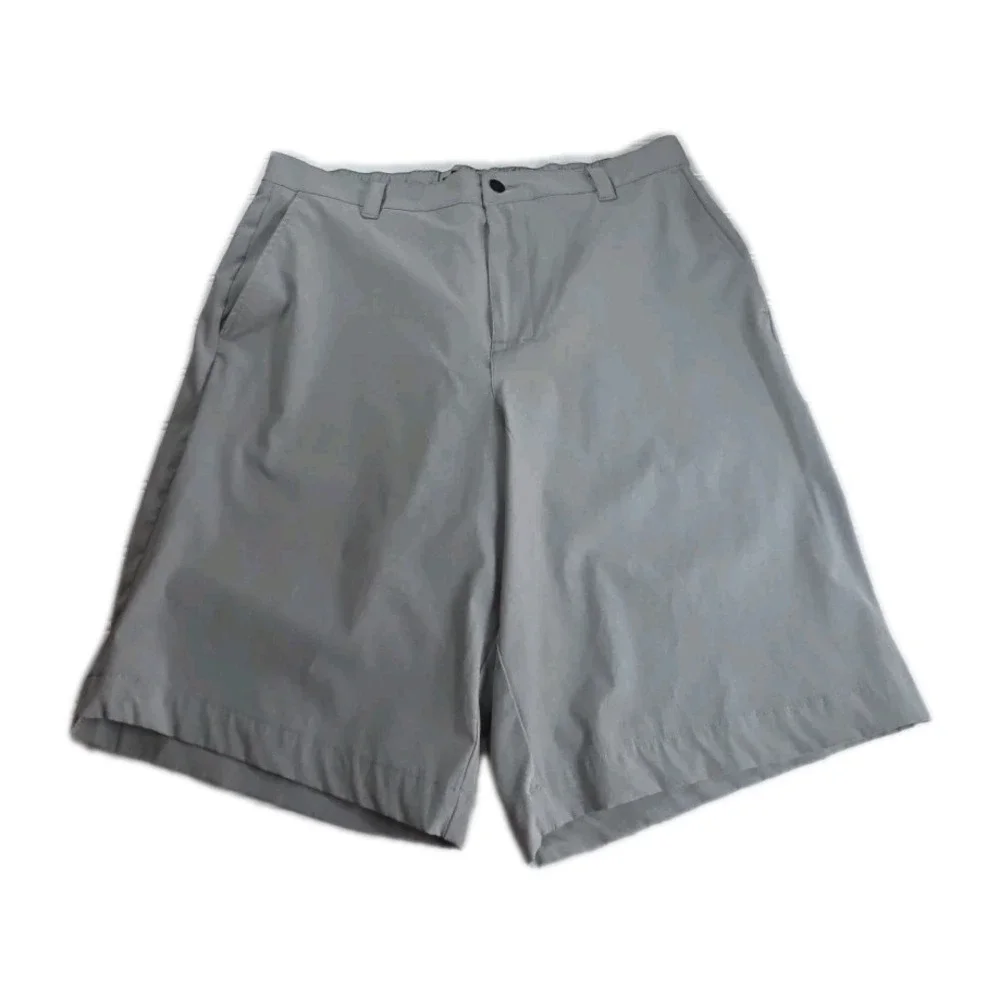 Banana Republic Men's Stretch‎ Chino Shorts, Gray, Size 38